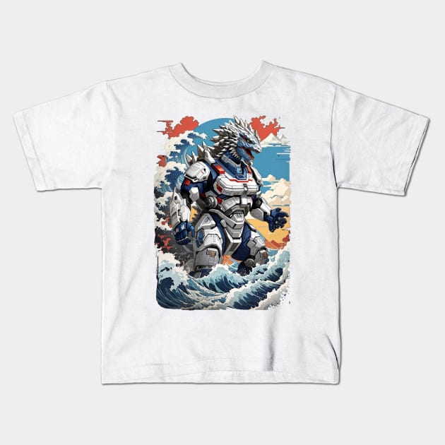 Godzilla Kids T-Shirt by Kayano